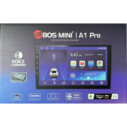 BOS-MINI A1 PRO 9" (4+64Gb) Голосовой помощник\Carplay\Qled\DSP