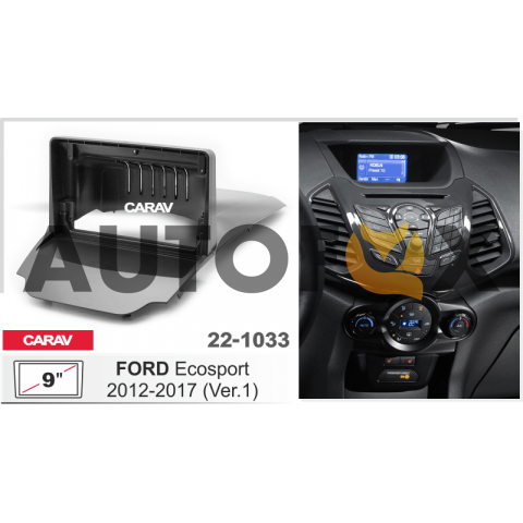 Carav 22-1033: 9" FORD Ecosport 2012-2017