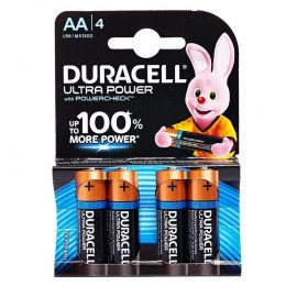 Элемент питания Duracell LR6 AA Ultra Power/4BL