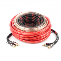 ACV KIT 2.4GL (Gold)2-кан усил-ля 4AWG) Комплект проводов 