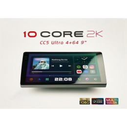 10 CORE CC5 ULTRA 2K "9" 4+64GB 4G\CarPlay\10Ядер процессор