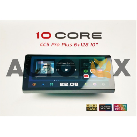 10 CORE CC5 PRO PLUS "10" 6+128GB 4G\CarPlay\10Ядер процессор