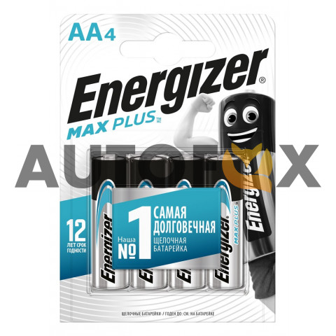 Energizer AA LR6 MaxPlus/4BL Элемент питания 