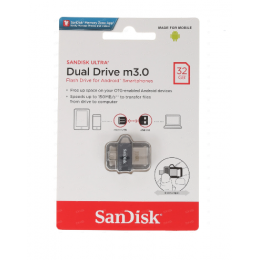 USB флэш-диск USB 3.0 32GB  SanDiskDual Drive OTG