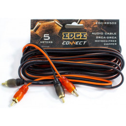 Edge EDC-RB502  МЕЖБЛОЧНЫЙ МЕДНЫЙ 2RCA-2RCA - 5М