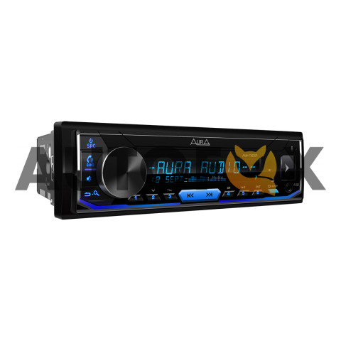 Aura AMH-78DSP (DSP\3RCA\RGB-подсветка\25полос эквалайзер)