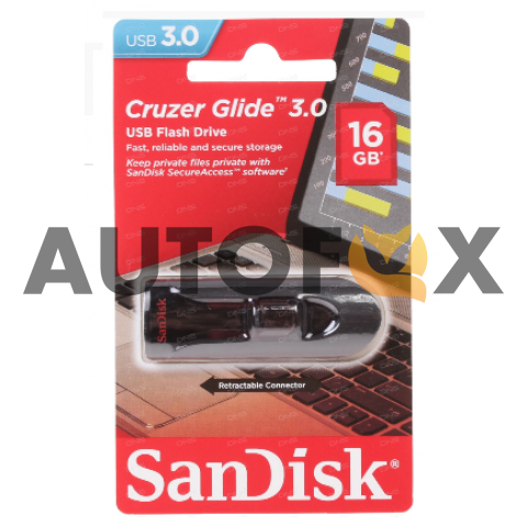 USB флэш-диск 3.0 16GB  SanDisk  Cruzer Glide 