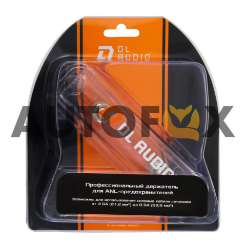 DL Audio Phoenix Fuse Holder ANL01 Сечение от 4 Ga (21.2 мм2) до 0 Ga (53.5 мм2)