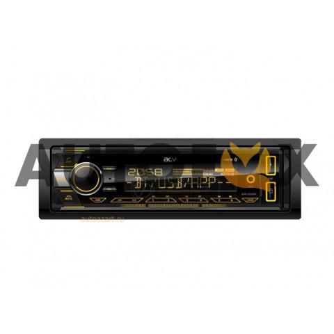 ACV AVS-950BM 1din ресивер 24V!/мультицвет/BT/2USB/Charge/SD/FM/AUX/MP3/4*45/фикс.панель