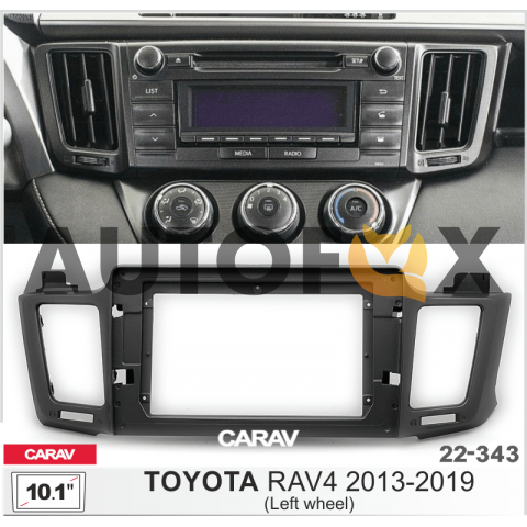 Carav 22-343: 10.1" TOYOTA RAV4 13-19