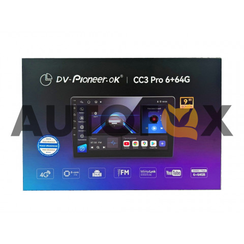 DV-Pioneer 9" CC3 Pro 6+64Gb 4G